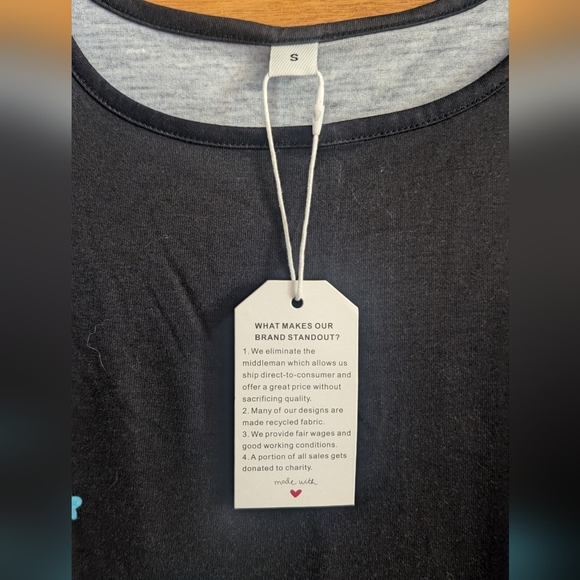 **3-for-15** 💥💥NWT💥💥 With Love Casual Dress/ Beach Cover Up - Picture 3 of 3